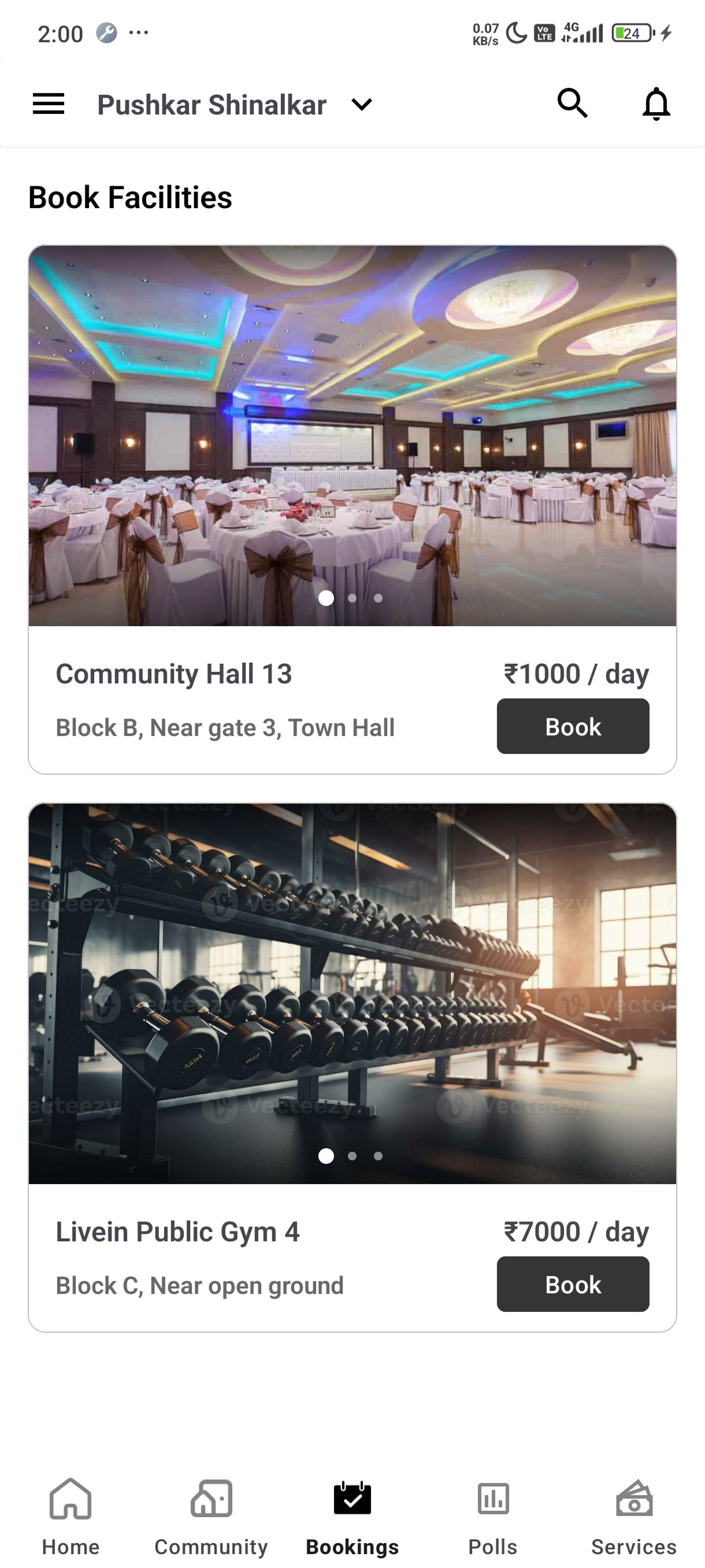 Screenshot 3 of the Livein Tenant app