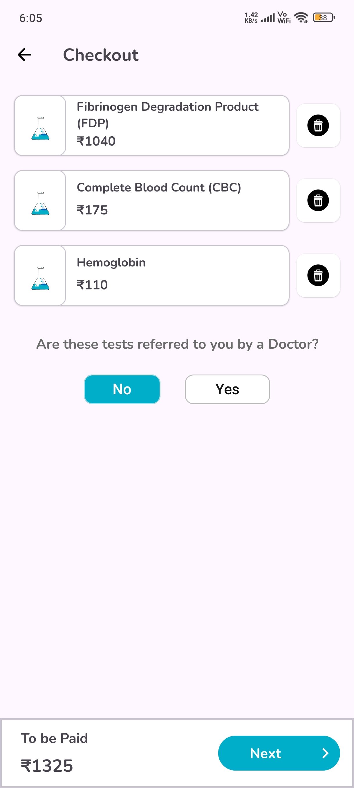 Screenshot 6 of the PS Healthcare app