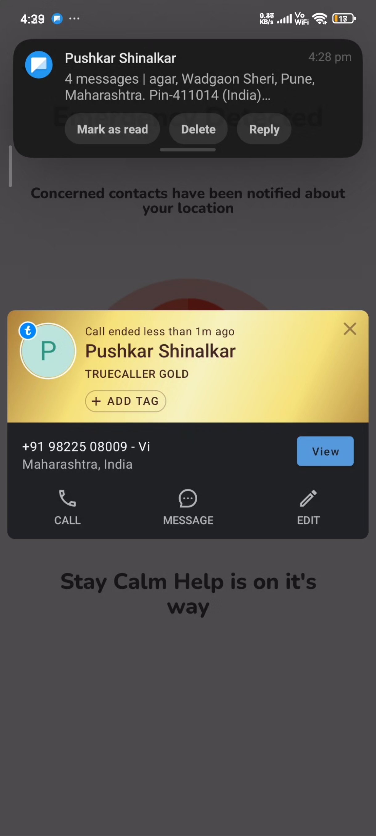 Screenshot 8 of the Uguardian app