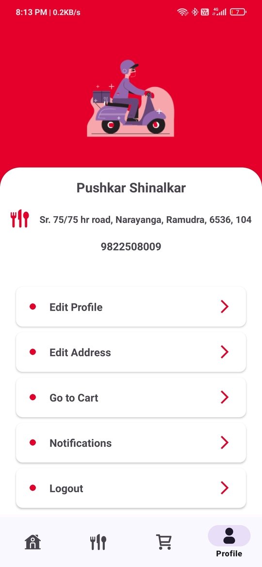 Screenshot 4 of the Foodiv app