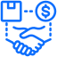 Partnership and fair deal icon
