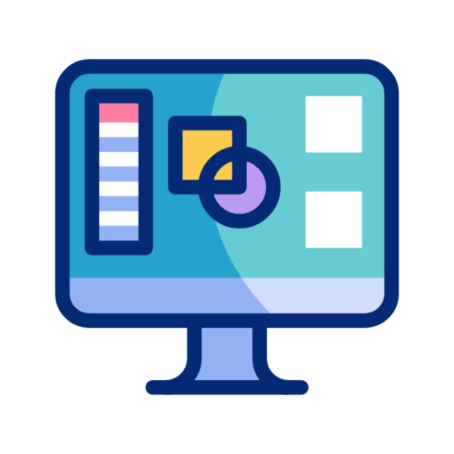 Graphic design software animation